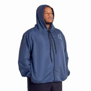 Imagem de Jaqueta Plus Size Corta Vento Street Agasalho Masculino Grande-Unissex