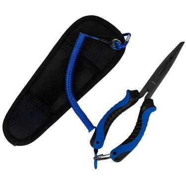 Imagem de Alicate Lumis Bico Multifuncional Com Bainha E Cordão De Segurança Pesca Camping