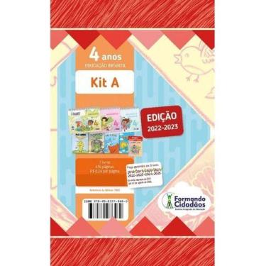Imagem de Livro Formando Cidadãos Kit A 4 Anos Nova Edição