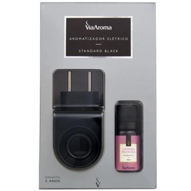 Imagem de Aromatizador Eletr. Standard Black Essência Lavanda Francesa - Via Aro
