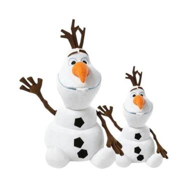 Imagem de Bonecas De Pelúcia Disney Frozen Elsa Anna Olaf Sven Flareon Bruni Par