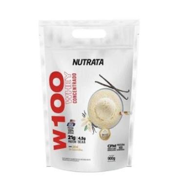Imagem de W100 Whey Refil 900g Nutrata-Unissex