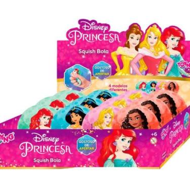 Imagem de Brinquedo Diverso Princesas Squish Bola 6CM - Disney