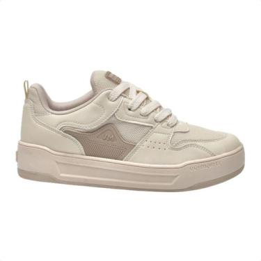 Imagem de Tênis Moda Casual Feminino Via Marte, Marfim i23, Saara, 35