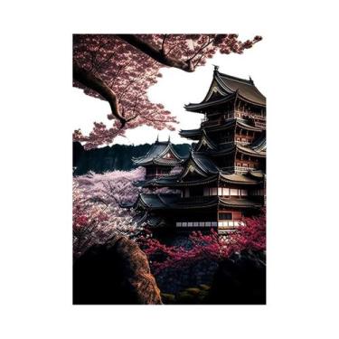 Imagem de Pôster De Paisagem Urbana De Tóquio Em Neon, Arte De Parede Em Canvas 