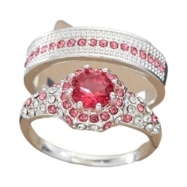 Imagem de Anel De Cristal De Quartzo Ionix Para Drenagem Linfática E Terapia Mag