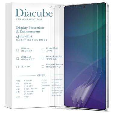 Imagem de DIACUBE [Pacote com 3] Para Samsung Galaxy S24/S24 Plus/S24 Ultra/S23/S22/S21/Note 20, pacote com 3 protetores de tela fosco antirreflexo, [suporte para desbloqueio de impressões digitais