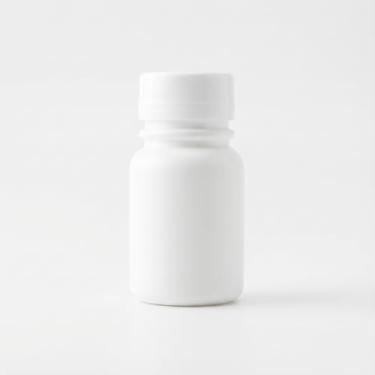 Imagem de Frasco Cilíndrico 30ml Branco Para Capsulas Branco