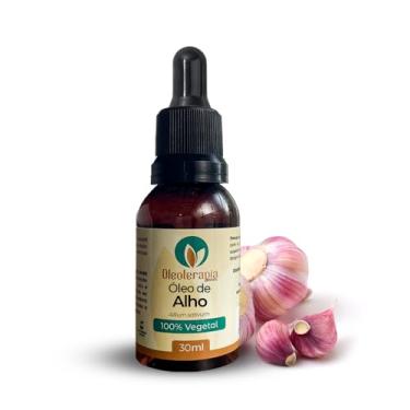 Imagem de Óleo Vegetal de Alho - 100% natural uso capilar e corporal (30ml)