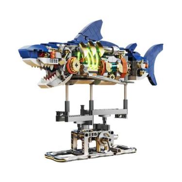 Imagem de Conjunto De Blocos De Montar De Insetos (Tubarão, Besouro, Papagaio) C