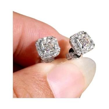 Imagem de Brincos De Zircônia Versáteis Para Mulheres, Acessórios De Moda Para C