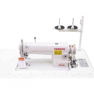Imagem de Máquina De Costura Reta Industrial Yamata + 13 Itens + Viés