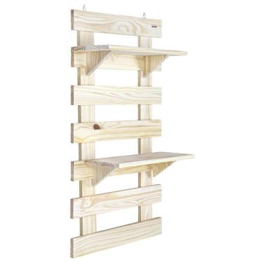 Imagem de Painel Floreira Tramontina Vertical Em Madeira Maciça Com Duas Prateleiras