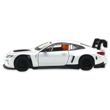 Imagem de Carro Miniatura Metal Fricção Carrinho Action C- Som E Luz Bmw M4 Gt3