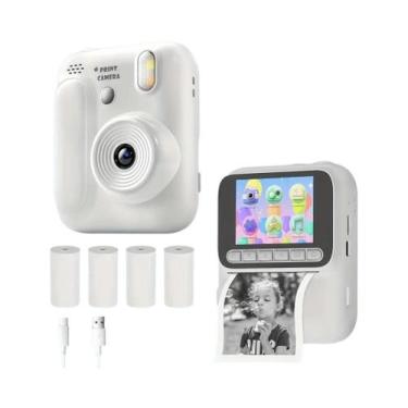 Imagem de Câmera Térmica 1080P Para Crianças Com 32GB, Câmera Instantânea Colori