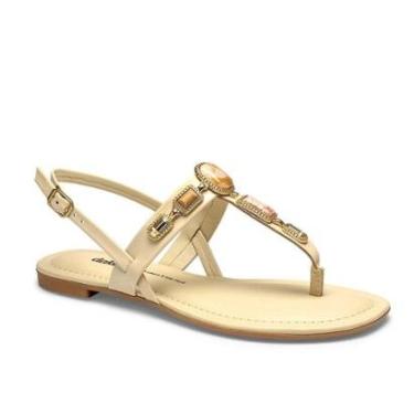 Imagem de Sandália Feminina Rasteirinha Dakota Pedraria Sandalias-Feminino