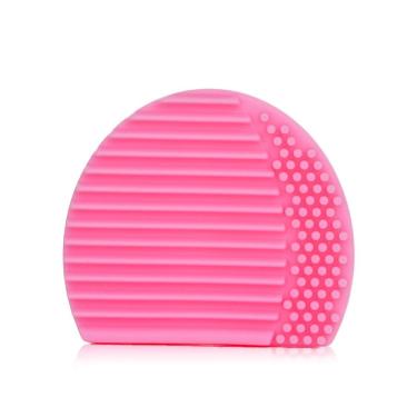 Imagem de Limpador de pincéis de maquiagem Beauty World Pink Silicone 1 unidade