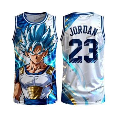 Imagem de Conjunto De Camiseta De Basquete Edição Especial Dragon Ball Z Vegeta 