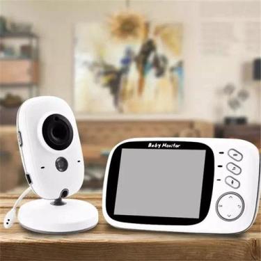 Imagem de Monitor Bebê Sem Fio 3.2 Visão Noturna e Sensor Temperatura - A-one