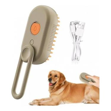 Imagem de Escova a vapor elétrica 3 em 1 para gatos - J-One