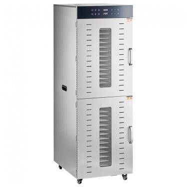Imagem de Desidratador de Alimentos Avantco LT105 Inox com Portas de Vidro - 220V, 3000W, 32 Bandejas
