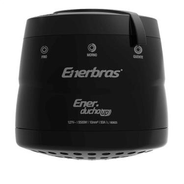 Imagem de Chuveiro Ducha Enerducha Up 127v 220v 3 Temperaturas Branco ou Preto E