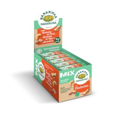 Imagem de Bananinha Paraibuna Mix Castanha Sem Açúcar Vegana 20un 18g