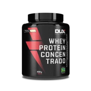 Imagem de Whey Protein Concentrado Pote (450g) - Sabor: Butter Cookies. - DUX NU