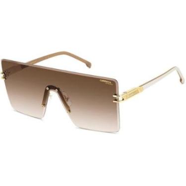 Imagem de Óculos de Sol Carrera 1075 S VVP 99HA Dourado Feminino - Dourado - Feminino - Único-Feminino