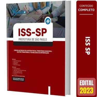 Imagem de Apostila Iss Sp - Comum Auditor Fiscal Tributário Municipal