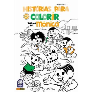 Imagem de Almanaque Da Turma Da Mônica Para Colorir 07 - Maurício de Sousa Produ