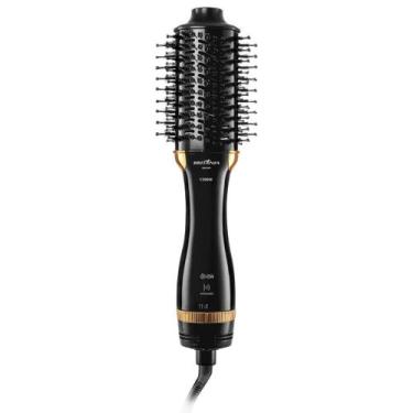 Imagem de Escova Secadora Britânia Nanocerâmica 1300W Infrared BES24P, Preto, Bi