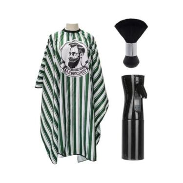 Imagem de Avental Antiestático Para Cabeleireiro 2pçs/3pçs, Capa De Corte De Cab