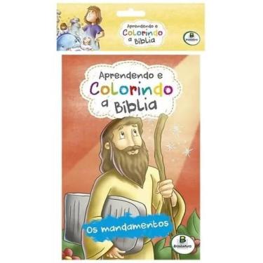 Imagem de Kit Com 10 Livros - Aprendendo E Colorindo Com A Bíblia - Congratulati