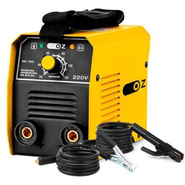 Imagem de Máquina Inversora Solda 120a Mma Eletrodo Sem Gás 220v - Oz Line