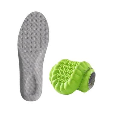 Imagem de Palmilhas Esportivas Unissex Respiráveis Com Absorção De Impacto 4PCS,