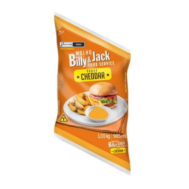 Imagem de Molho Billy e Jack Food Service, Cheddar, 1L  KI SABOR - Ki Sabor 