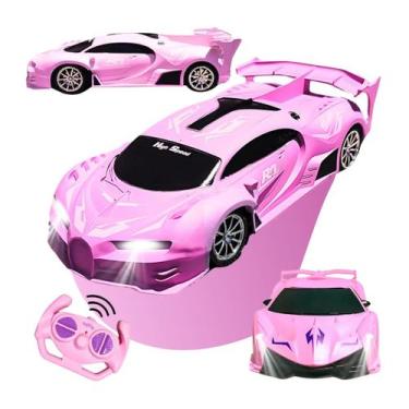 Imagem de Carrinho De Controle Remoto Drift Brinquedo Corrida Veloz Com Luz Reca