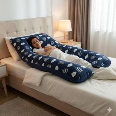 Imagem de Travesseiro Gestante De Corpo Gravida Almofada Amamentação - remienxov