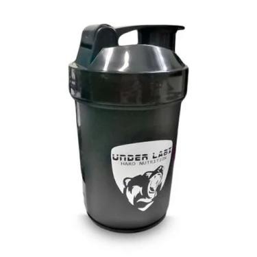 Imagem de Coqueteleira com Compartimento - 500ml Preto - Under Labz