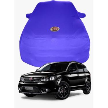 Imagem de Capa de Carro Fiat Freemont Tecido  Lycra Premium - Cadilhe Capas, Azu
