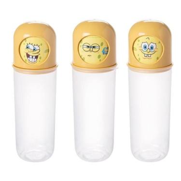 Imagem de Kit Porta Escovas de Dentes Estojo Ludico Porta Lápis Canetas - - PLAS