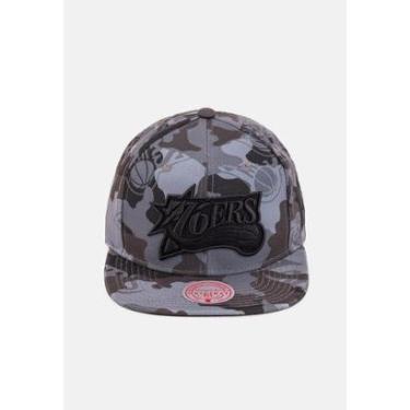 Imagem de Boné Mitchell & Ness NBA Camo HWC Philadelphia 76ERS Masculino-Masculino