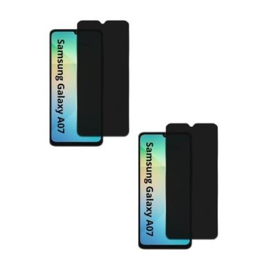 Imagem de 2UN Películas Frontal Vidro Privacidade 3D Proteção Para Samsung Galax
