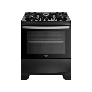 Imagem de Fogão Dako Supreme Glass 5 Bocas A Gás Preto - Bivolt, Preto, Bivolt