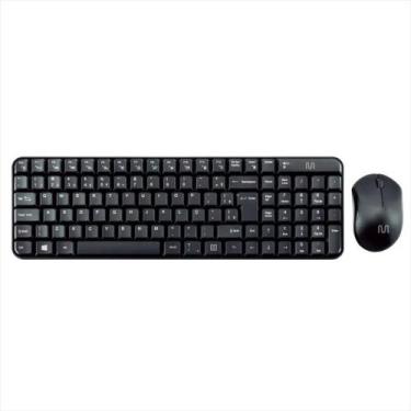 Imagem de Teclado e Mouse Sem Fio 2.4ghz Usb Pt Tc183 Multilaser
