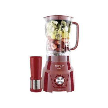 Imagem de Liquidificador Britânia B1000 Vermelho 1200W 220V, Vermelho, 220V