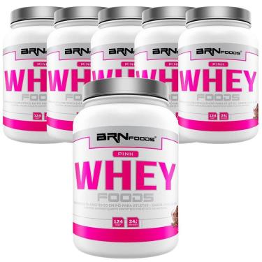 Imagem de KIT ATACADO: 6x Whey Protein Pink Whey 900g-Unissex