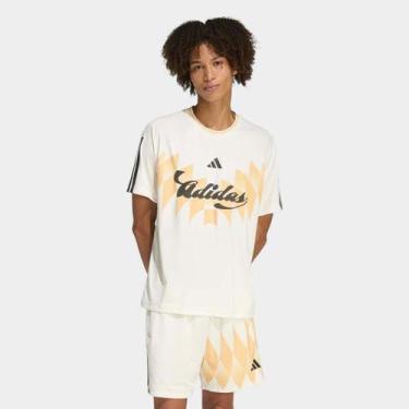 Imagem de Camiseta Adidas Tiro Gc Ho T Masculina, Bege, M