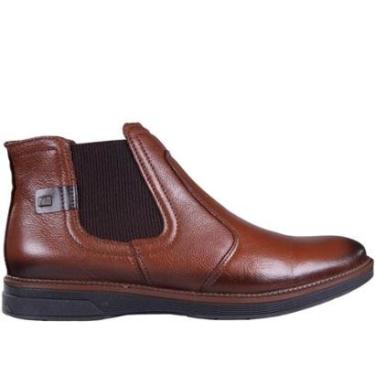 Imagem de Bota Masculina Pegada em Couro 126754 Pinhao-Masculino